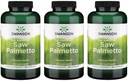 Swanson Saw Palmetto - Herbal Supplement Promoting Male Prostate Health Support - Natural Hair Supplement & Urinary Health Support (540 mg 250 Capsules) (3 Pack)