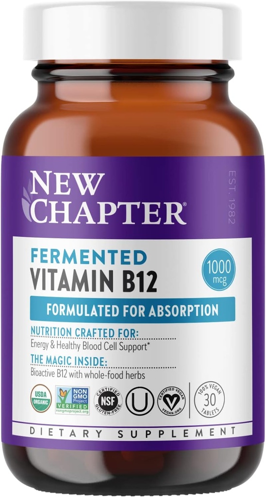 Nieuw hoofdstuk Gefermenteerde vitamine b12, 30 Tel.