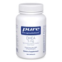 Pure Encapsulations DHEA 5 mg - Immune Support & Hormonen Balance* - Micronized DHEA - Glutenvrij & Veganistisch - 180 capsules