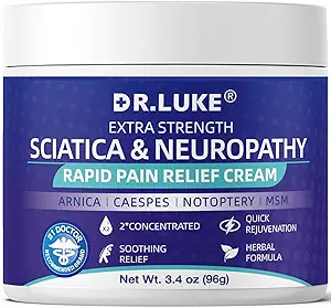 Neuropathie Nerve Relief Cream Nerve Pain Relief Cream, Pain Relief Cream for Sciatica, Joits, Knies, Backache and Muscles