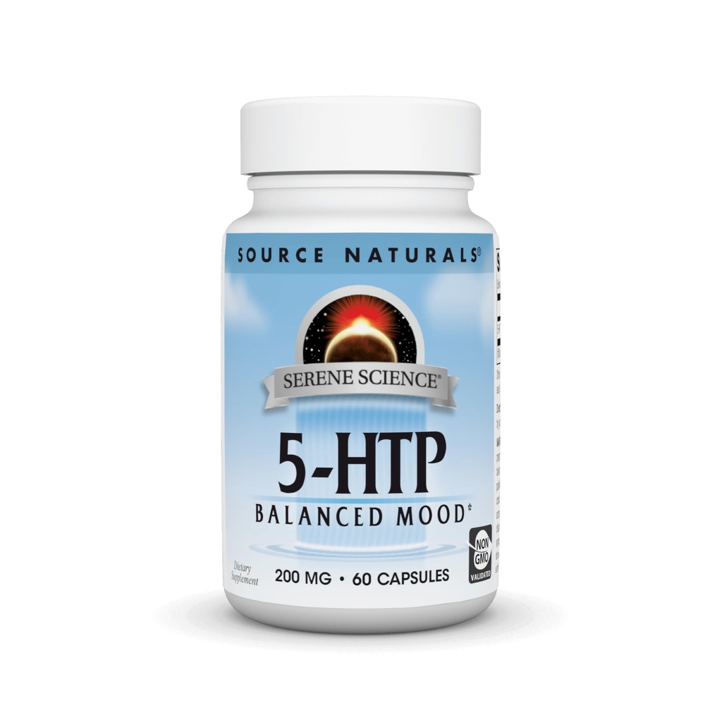 Bron Naturals Serene Science 5-HTP 200 mg - 60 Capsules