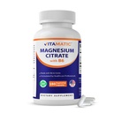 Vitamatic Magnesium Citrate 500mg per portie - 180 Vegetarian Capsules (Provides 150 mg Elemental Magnesium) - Toegevoegd B6 voor maximale absorptie - Ondersteunt spier-, gewrichts- en hartgezondheid
