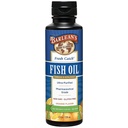 Barlean's Omega 3 Fish Oil Liquid Supplement, 1262mg EPA en DHA vetzuren, niet-GMO en glutenvrij, sinaasappelsmaak, 8 oz