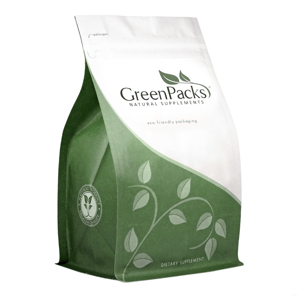 GreenPacks® Biologische Rode Gist Rijst, 1200 mg. per portie (600 mg. per capsule) Supplement - 400 capsules