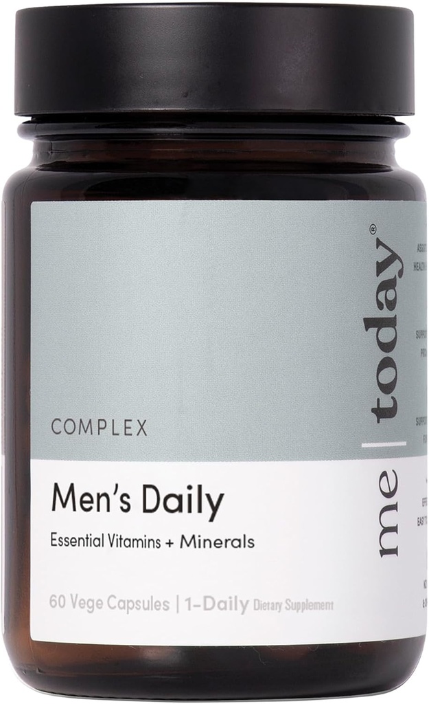me today Multivitamine voor mannen, minerale supplementen met 27 vitamines, mineralen en kruiden, met inbegrip van D, C, A, B, Biotine en zink, Vegetarische algemene gezondheidssupplementen