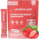 Venture Pal Sugar Free Electrolyte Powder Packets - Liquid Daily IV Drink Mix for Rapid Hydration & Party Recovery 5 Vitaminen & 7 Elektrolyten . Keto Friendly 