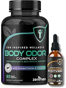 Zenmen Algemene Wellness Bundle: Body Odor Supplement en Japanse Knotweed Tinctuur Bundle