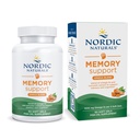 Nordic Naturals Omega Memory with Curcumin, Lemon - 60 Soft Gels - 1000 mg Omega-3 + 400 mg Geoptimaliseerd Curcumine - Geheugen, cognitie - Bevat Fosfatidylcholine & Huperzine A - Non-GMO - 30 porties