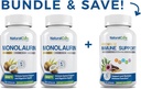 Natural Cure Labs Monolaurin 600mg 2 Pack + Immuun Ondersteuning