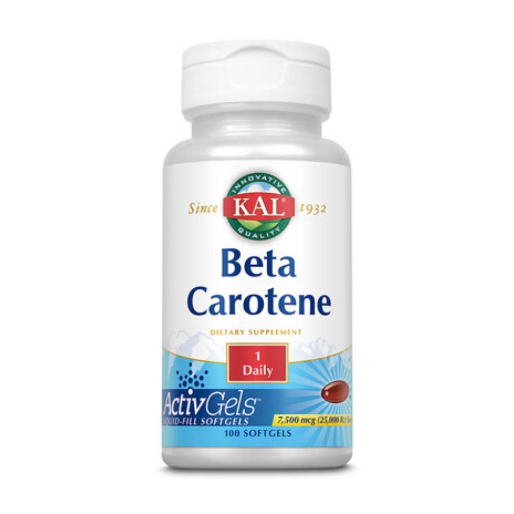 KAL Beta Caroteen 25.000 IE tabletten, 100