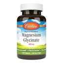 Carlson - Magnesium Glycinate, 200 mg, Superior Absorptie, Hartgezondheid, Spierfunctie, Botondersteuning, 120 tabletten