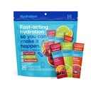 Hydratant - Hydration Powder Variety Pack, 30 individuele Instant Electrolyte Rehydration Packets - Low Sugar Drink Mix voor dagelijks gebruik, Reizen & workouts