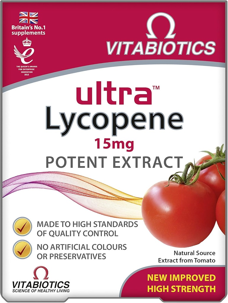 Ultra Lycopeen tabletten - Verpakking van 30 tabletten