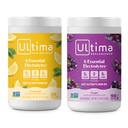 Ultima Replenisher Electrolyte Powder Drink Mix Bundle – Sugar Free – Lemonade and Grape, 90 Servings – Hydration Powder - 6 Key Electrolytes and Trace Minerals – Keto Friendly, Non-GMO