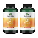 Swanson Vitamine B1 (Thiamine) - Bevordert gezond metabolisme en biedt energie-ondersteuning - natuurlijke vitamine supplement ondersteuning Optimum nerve cel functie - (250 capsules, 100 mg elke) (2 Pack)