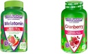 Vitafusion Melatonine 10mg Gummies 50 Day Supply en Cranberry Gummies voor Vrouwen 60 Tellen