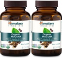 Himalaya Biologische Mucuna Kruidensupplement, Ondersteunt Ontspanning, Spanning Relief, Hersenfunctie, Non-GMO, USDA Biologische, Veganistisch, Glutenvrij, 600 mg, 60 Plant-Caplets, 2 Pack, 120 Day Supply