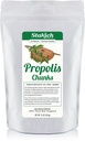 Stakich Bee Propolis Chunks - Pure, Natural - 1 Pond (16 Ounce)