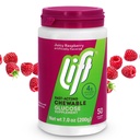 Lift glucose snelwerkende glucose kauwbare energie tabletten, framboos, 50 ct Jar (verpakking van 1)