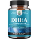 DHEA Supplement voor vrouwen en mannen - Pure DHEA 50mg voor Hormone Balance, Verbetert Mood Stabiliteit, Hersenfunctie, Immuunstelsel, Energie & vruchtbaarheid - Dehydroepiandrosteron Capsules voor volwassenen - 60 Ct