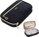BAGSFY Pill Organizer Case 2 keer een dag-wekelijkse medicijn Organisator Travel Pill Box met verwijderbare 7 dagen geneeskunde geval Container voor visolie, vitamine, supplement