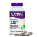Natrol 5-HTP 100mg, Dieetsupplement helpt een Balanced Mood, 90 Time Release Tablets, 22-45 Day Supply ondersteunen