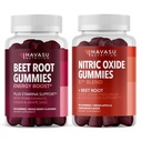 HAVASU NUTRITION Nitric Oxide Gummies with L-Arginine and Beet Root (1 maand supply) & Beetwortel Gummies with COQ10 & Granaatappel (1 maand supply)