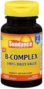 Sundance Vitaminen B-complex 100% dagelijkse waarde, 100 Tel per (2)