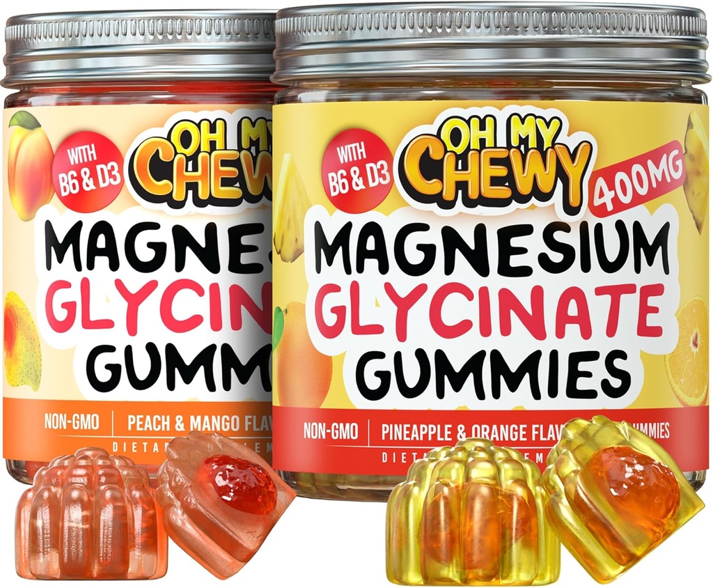 Magnesium Gummies Bundel 2 Flessen (60 Elke) 
