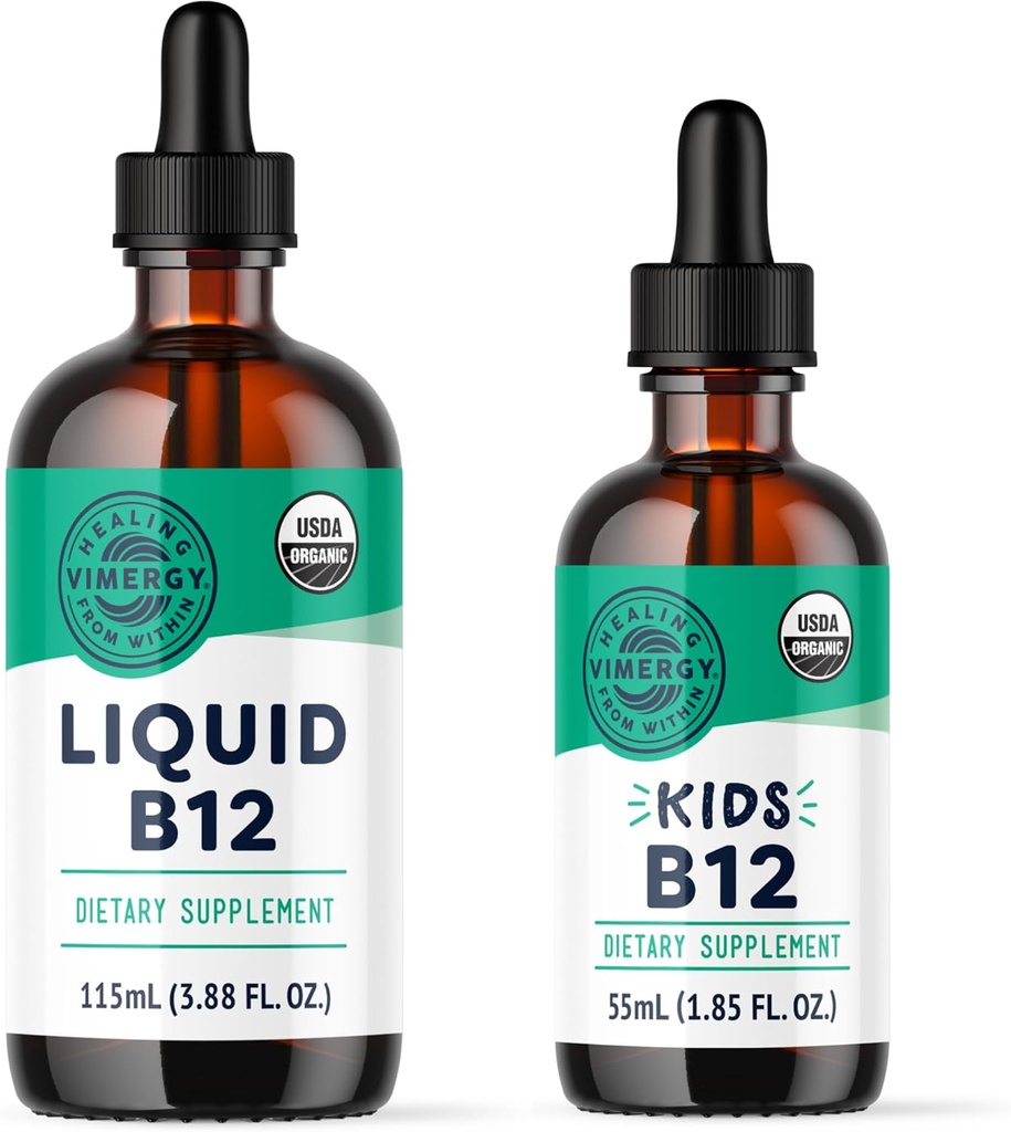 Vimergy B12 (115 ml) en Kids B12 (55 ml) - Bundel