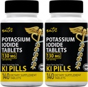Kaliumjodidetabletten 130 mg (2 verpakkingen) - 280 tabletten