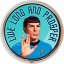 Originele Star Trek Spock Leonard Nimoy Pill Box - Compact 1 of 2 Compartiment Medicine Case