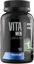 Maxler VitaMen Multivitamine voor mannen - Hoge potentie Mannen Multivitaminen voor Sport & Performance - Mannen Vitaminen & Mineraal Blend, Aminozuren Blend, Enzyme Blend - 90 Tabletten