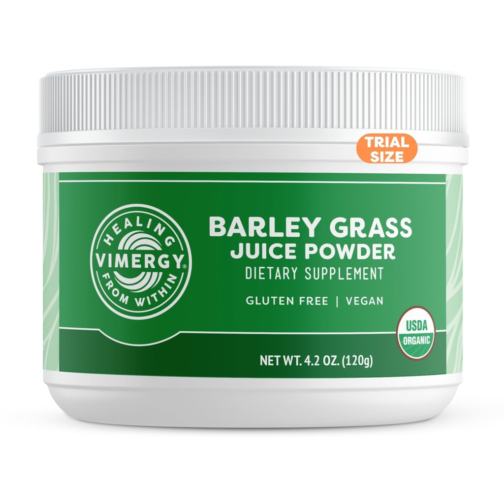 Vimergy Barley Grass Juice Powder Dietary Supplement - 0.8g per Serving (150 Servings) 