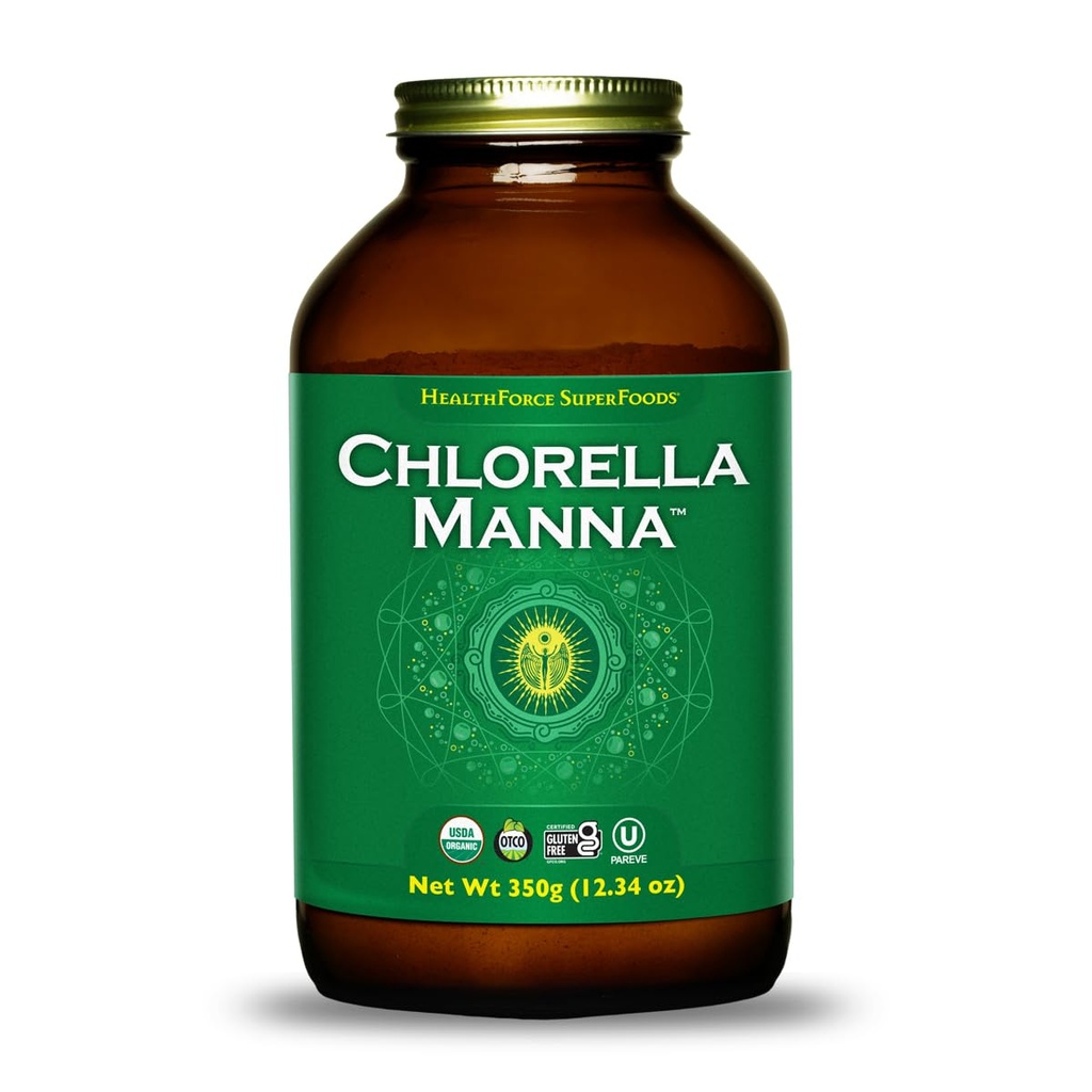 HealthForce SuperFoods Chlorella Manna - Poeder - 350 Gram