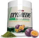 EHP Labs OxyGreens Super Greens Powder - Spirulina & Chlorella Superfood, Green Juice Powder & Greens Supplements with Prebiotic Fibre, Antioxidants & Immunity Support, 30 Serves (Passionfruit)
