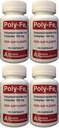 Polysaccharide Iron Complex 150 mg Capsules Iron Supplement 100 Capsules per fles Verpakking van 4 Totaal 400 Capsules
