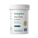 True Grace One Daily Probiotic - 30 Vegetarische Capsules - 90 Miljard CFU - Gut, Digestieve & Immune Health Support Blend with Prebiotic Fiber - Gluten & Sojavrij