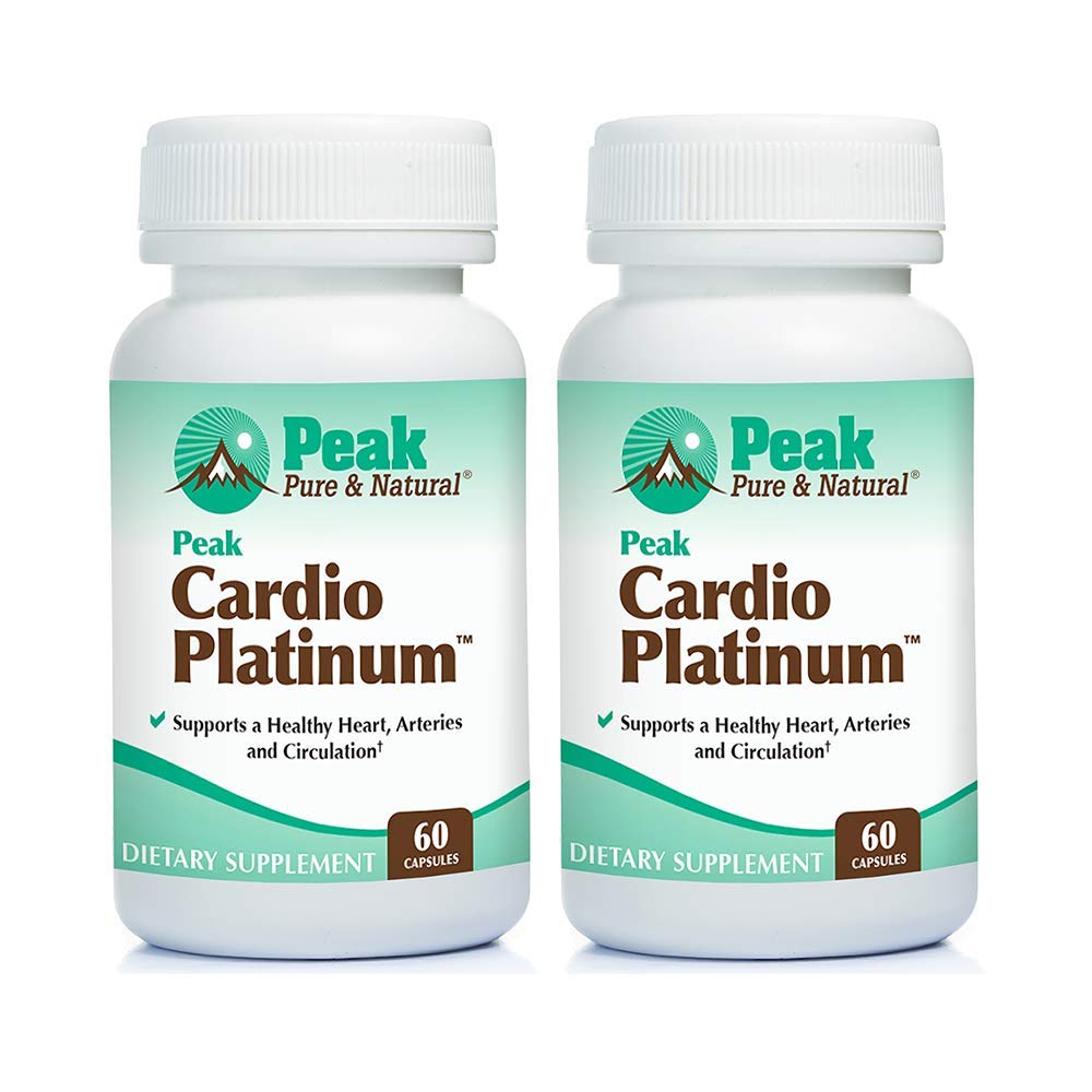 Piekzuivere en natuurlijke Piek Cardio Platinum (2 flessenverpakking)