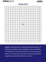 Amsler Eye Grid met magnetische rug - Dagelijkse visie Screening Tool voor Macula Degeneratie & Glaucoom Patiënten door klinische deskundigen (1 Pack)