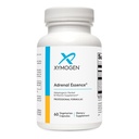 XYMOGEN Adrenal Essence - Adrenal Support met Adaptogenic Herbs (Cordyceps, Rhodiola Extract, Ginseng) + B Vitamines - Helpt ondersteuning gezonde energieniveaus en gezonde immuunfunctie (60 capsules)