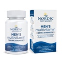 Nordic Naturals Mannen Multivitamine Extra sterkte - Bot, Energie, & Bloed-Vessel Ondersteuning - Immuniteitssupplement - 20 essentiële voedingsstoffen - 60 tabletten - 30 porties