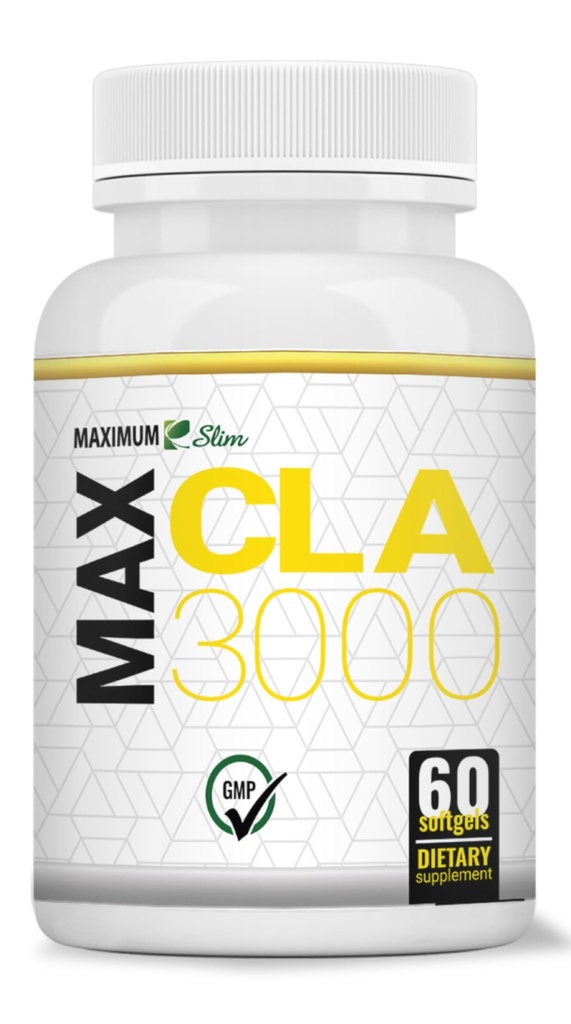 Maximale Slim MAX CLA 3000, Hoge Potentie, Natuurlijke Gewichtsverlies Oefening Enhancement, Toename Lean Muscle Mass, Niet-Stimulerend, Niet-GMO 95% Pure CLA, 90 Tellen