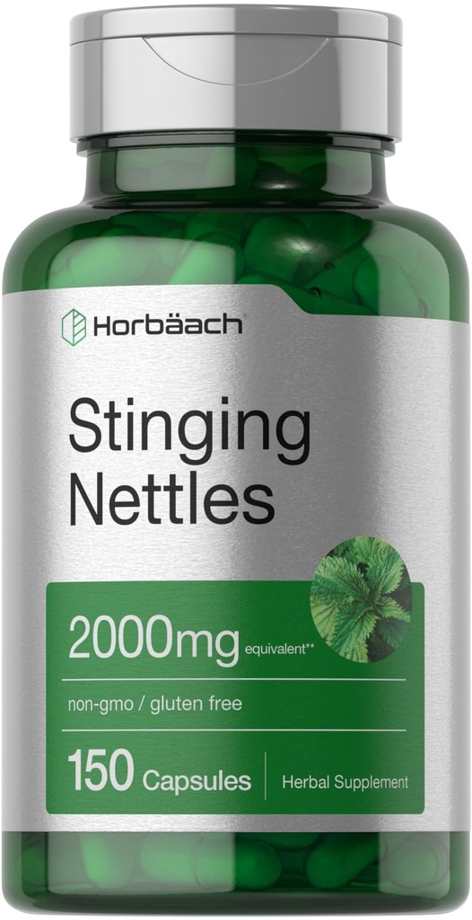 Horbäach Stinging Nettle Capsules 2000mg 