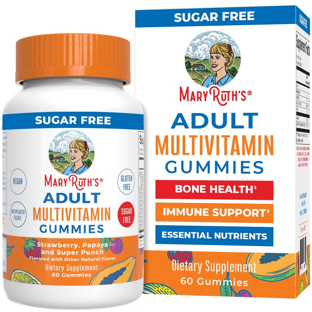 MaryRuth Organics Multivitamine voor Vrouwen en Mannen 