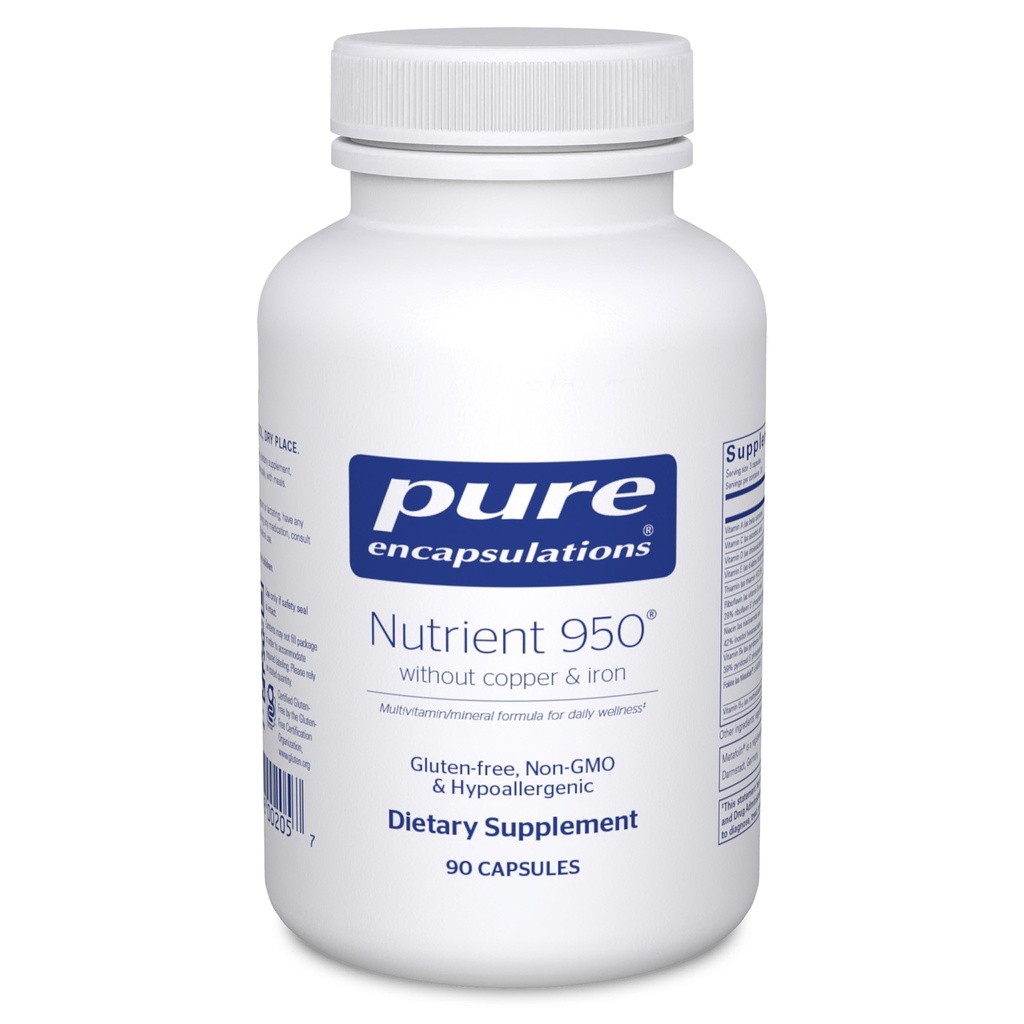 Pure Encapsulations Nutriënt 950 Without Copper & Iron 