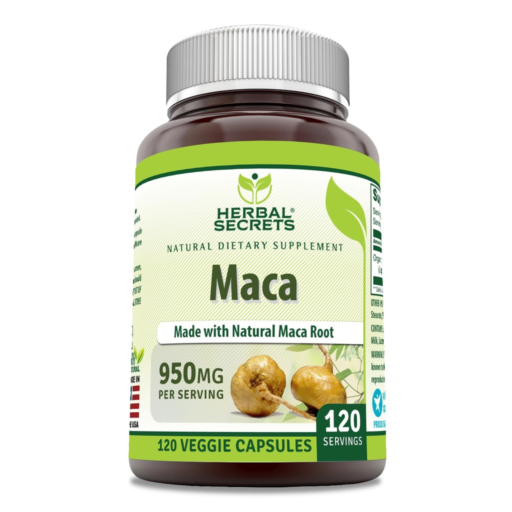 Kruidengeheimen Maca Supplement 