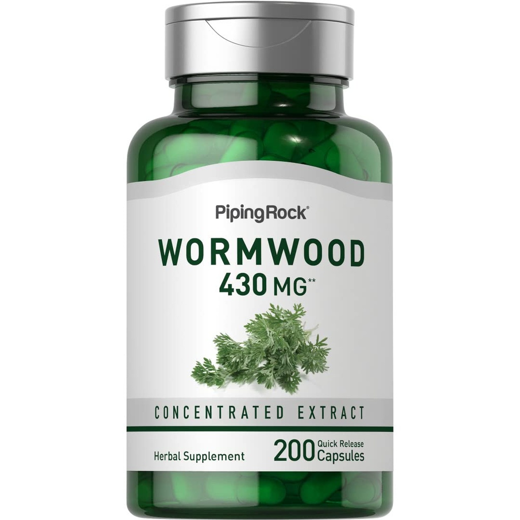 Piping Rock Wormwood Capsules 4lmg 