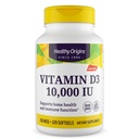 Gezonde oorsprong Vitamine D3 10.000 IE (Non-GMO, Hoge Potentie, Botondersteuning, Immuunondersteuning, Glutenvrij), 120 Softgels