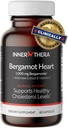 Bergamot Heart -1000mg Gecertificeerde Citrus Bergamot - Extra sterkte Polyfenolen - Cardioloog Ontwikkeld en klinisch bewezen - Bergamot Supplement voor hoge cholesterol en hartgezondheid